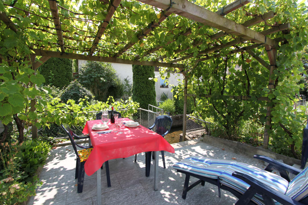 Gartenanlage Apartment Victoria am Wasser