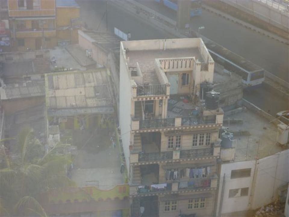 Ausblick vom Hotel Hyatt Bangalore MG Road