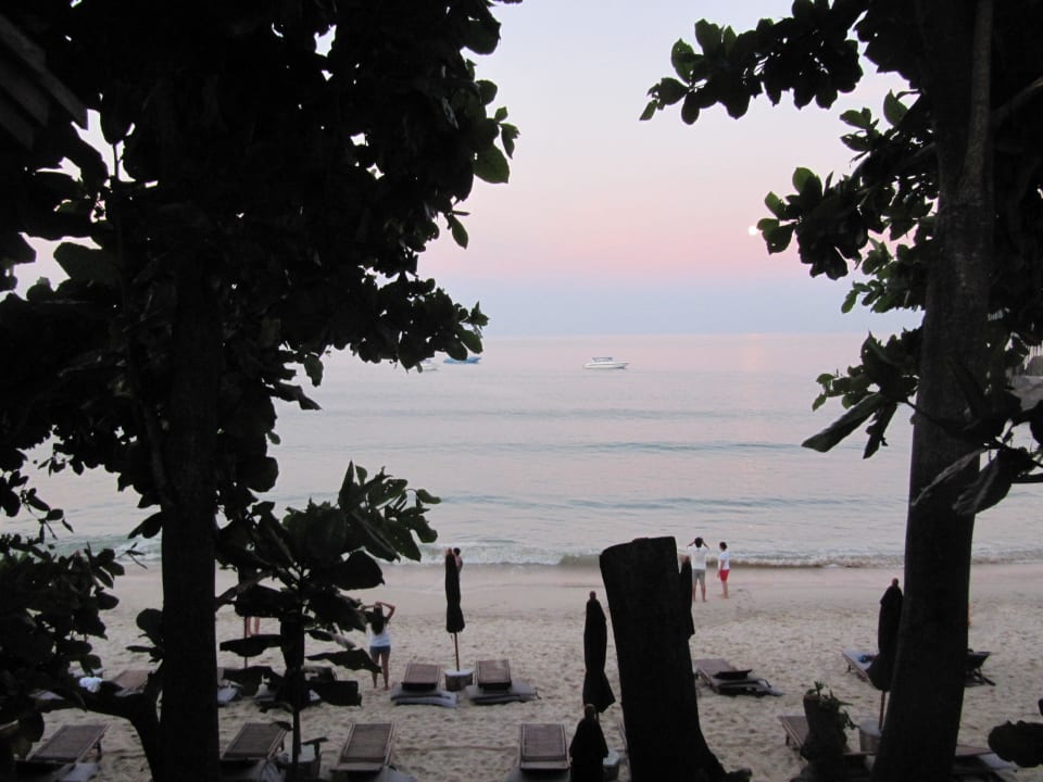 Blick von unserem Balkon Buri Rasa Village Phangan