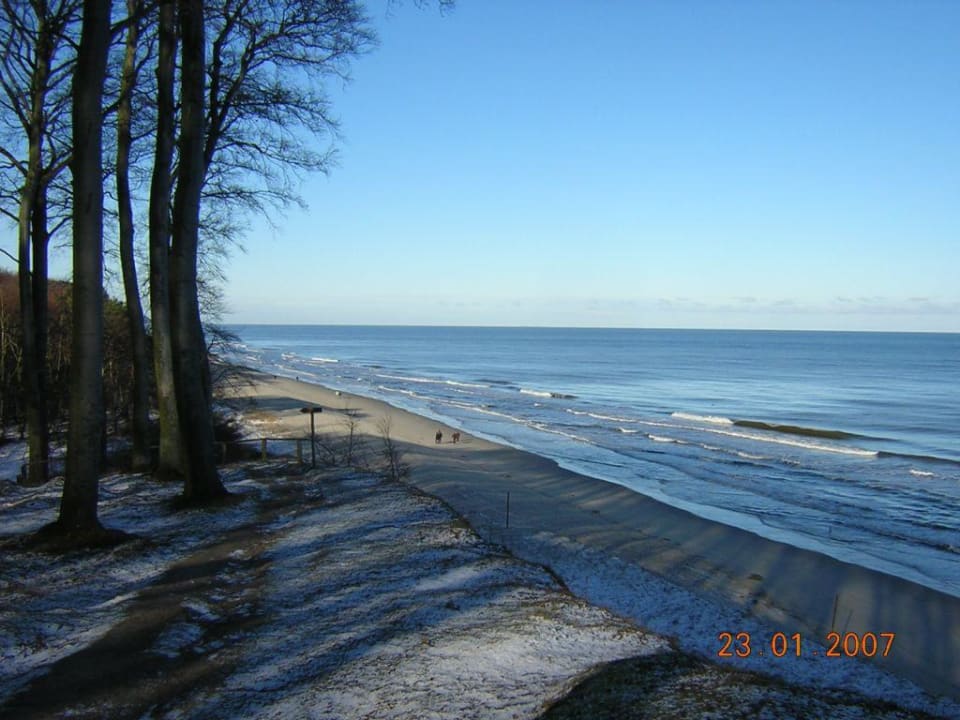 Ostsee im Januar bei Bansin Ferienanlage Blankenforth