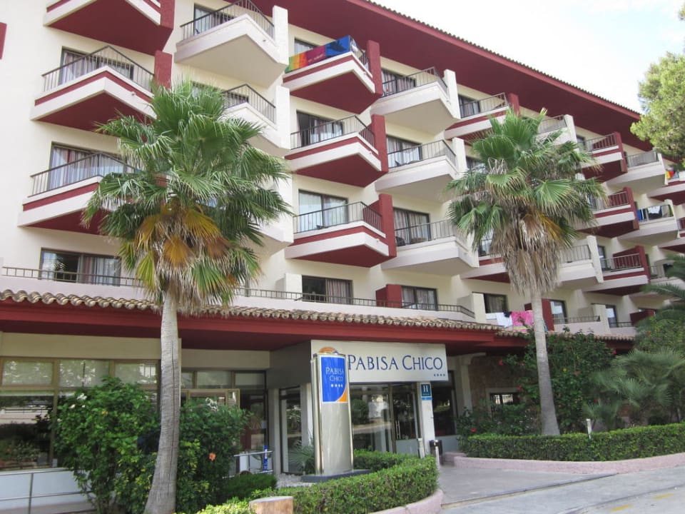 Eingang von Außen Hotel Pabisa Chico