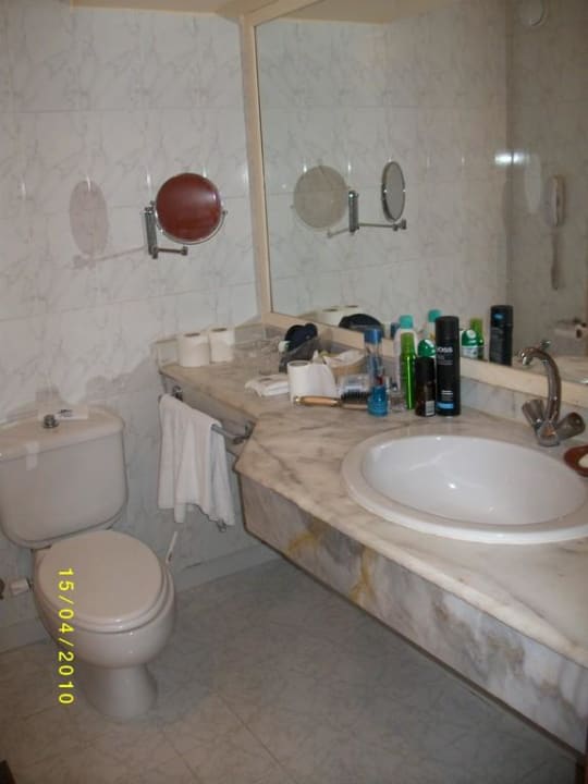 Sauberes Badezimmer Hotel Le Pacha Beach Resort