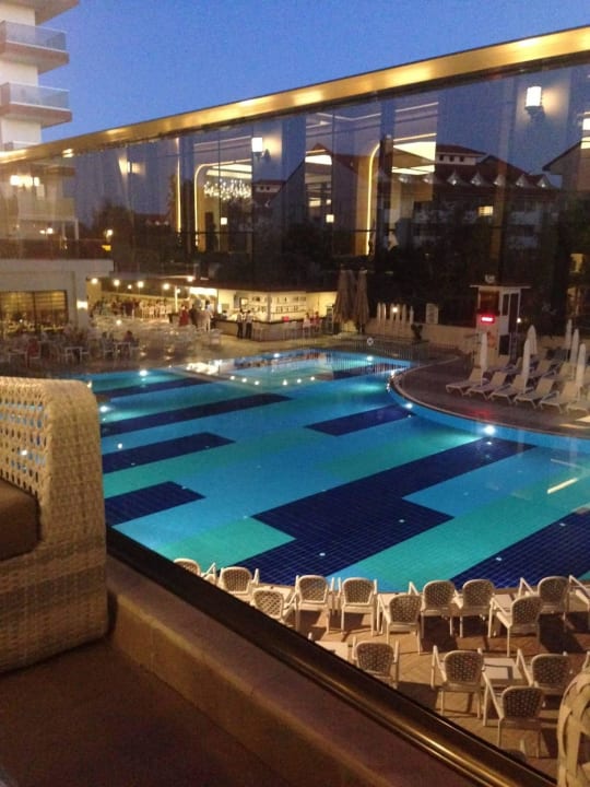 Blick von der Terrasse Glamour Resort & Spa