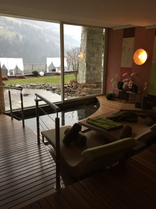 Saunabereich-Alpenschlössl Quellenhof Luxury Resort Passeier