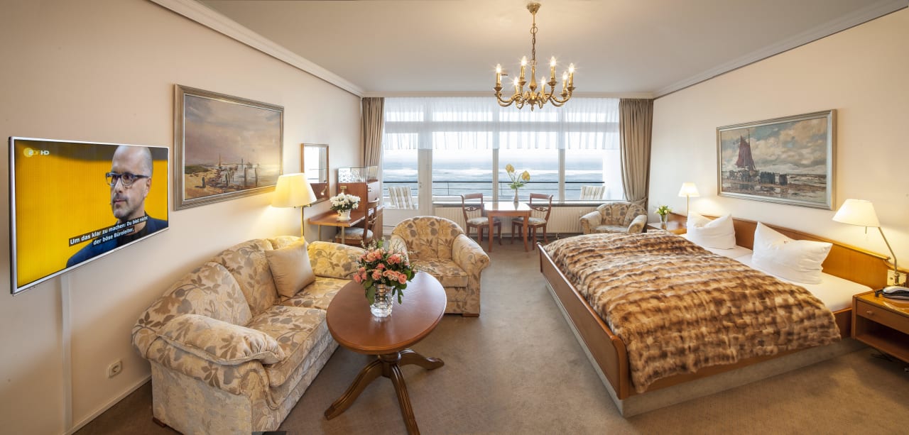 Traumdoppelzimmer mit Seeblick / Nr. 33 Strandhotel Monbijou Garni