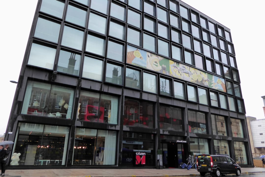 Außenansicht citizenM hotel Glasgow