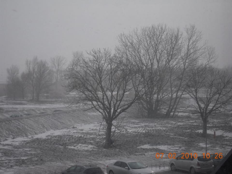 Ausblick vom Fitnessstudio St. Martins Therme & Lodge Hotel