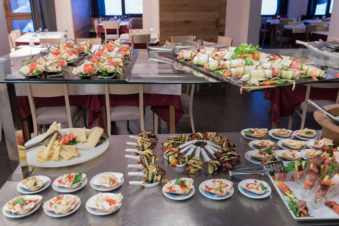 Vorspeisenbuffet Albergo Al Gallo Forcello