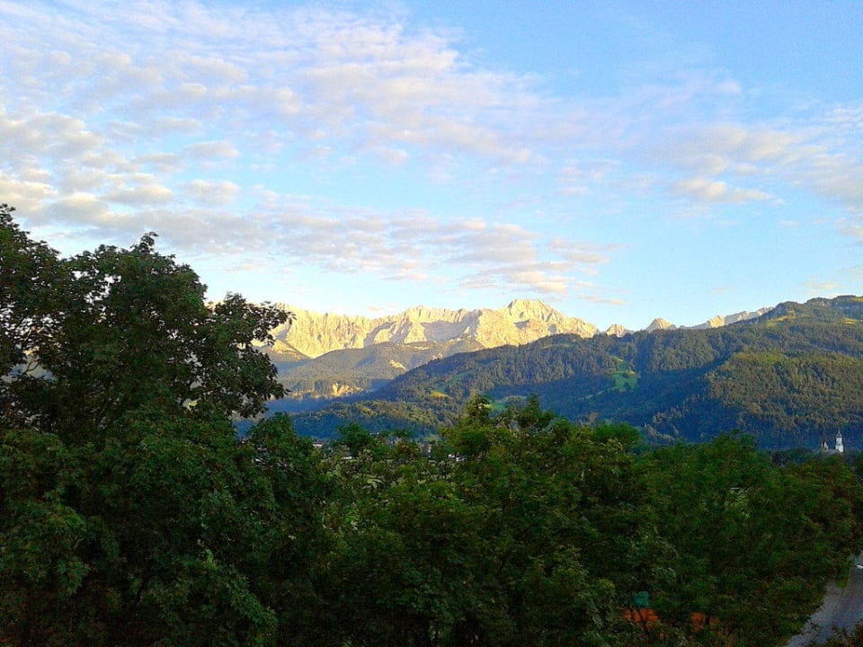 Terrassensicht Grand Hotel Sonnenbichl