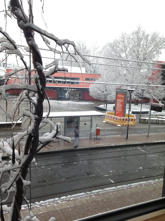 Ausblick Green City Hotel Vauban