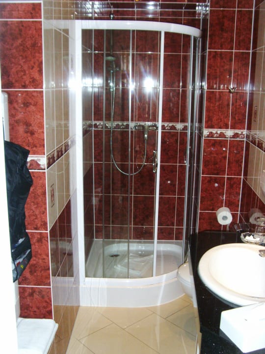 Badezimmer im Don Giovanni Hotel Don Giovanni