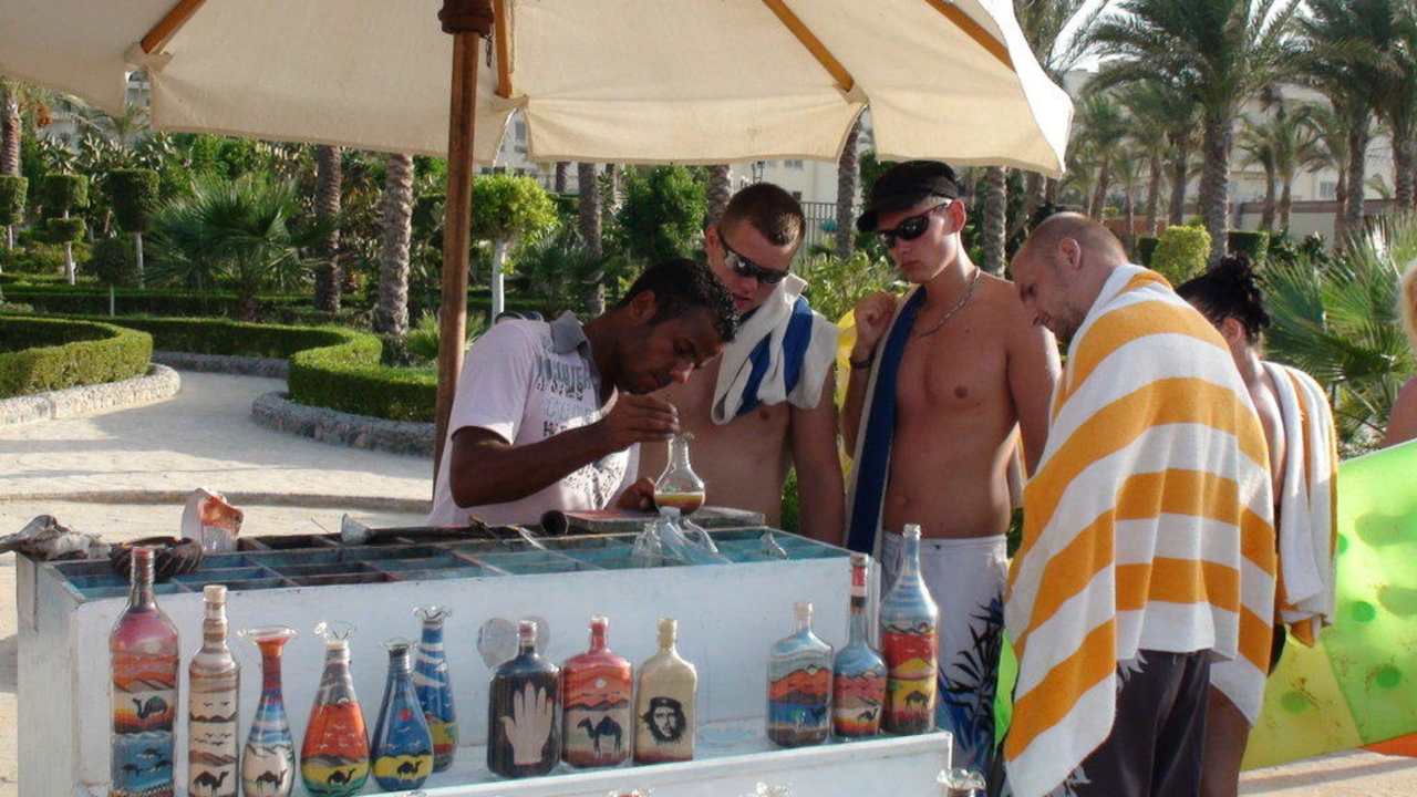 Alex bei der Arbeit Riviera Aqua Park Resort