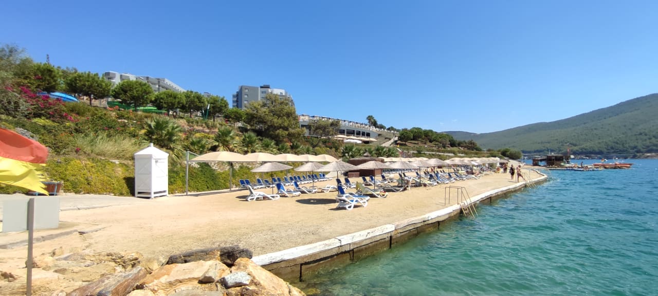 Strand La Blanche Island Bodrum