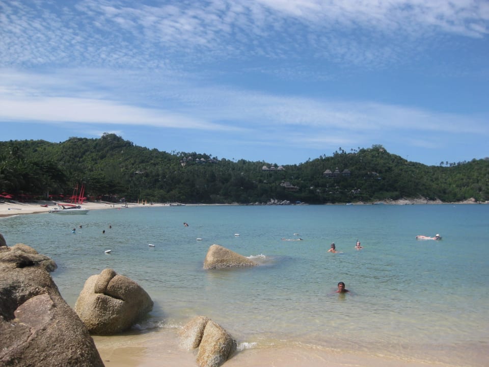 Meer vor dem Hotel Panviman Resort Koh Phangan