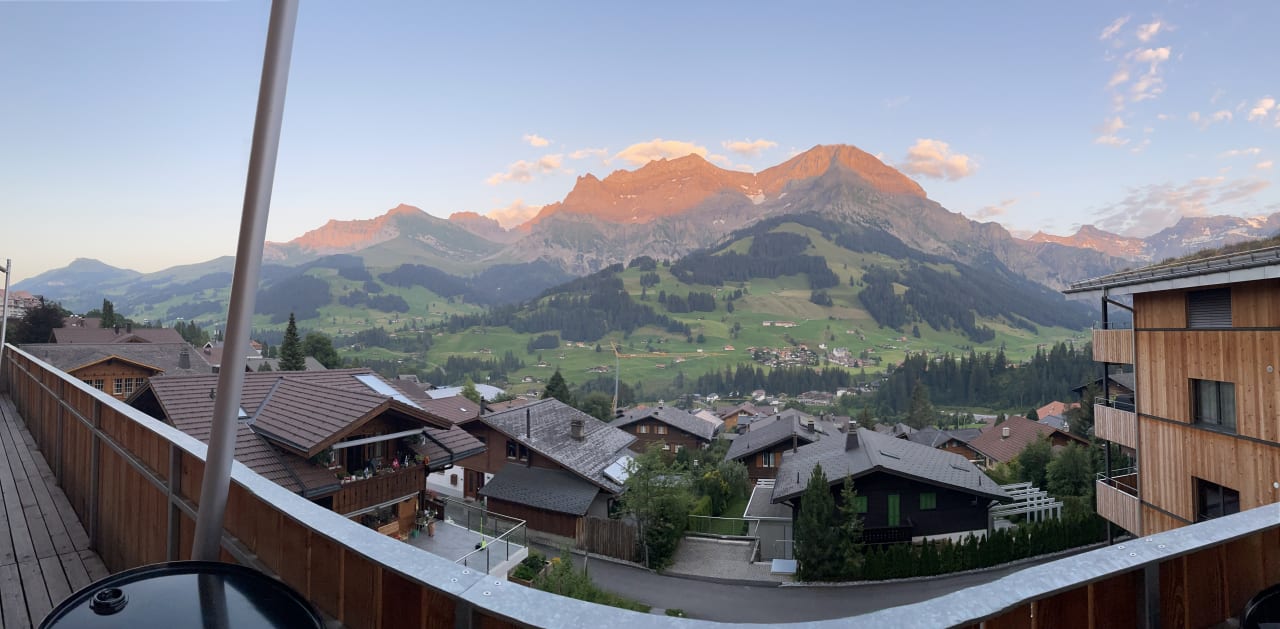 Ausblick Revier Mountain Lodge Adelboden