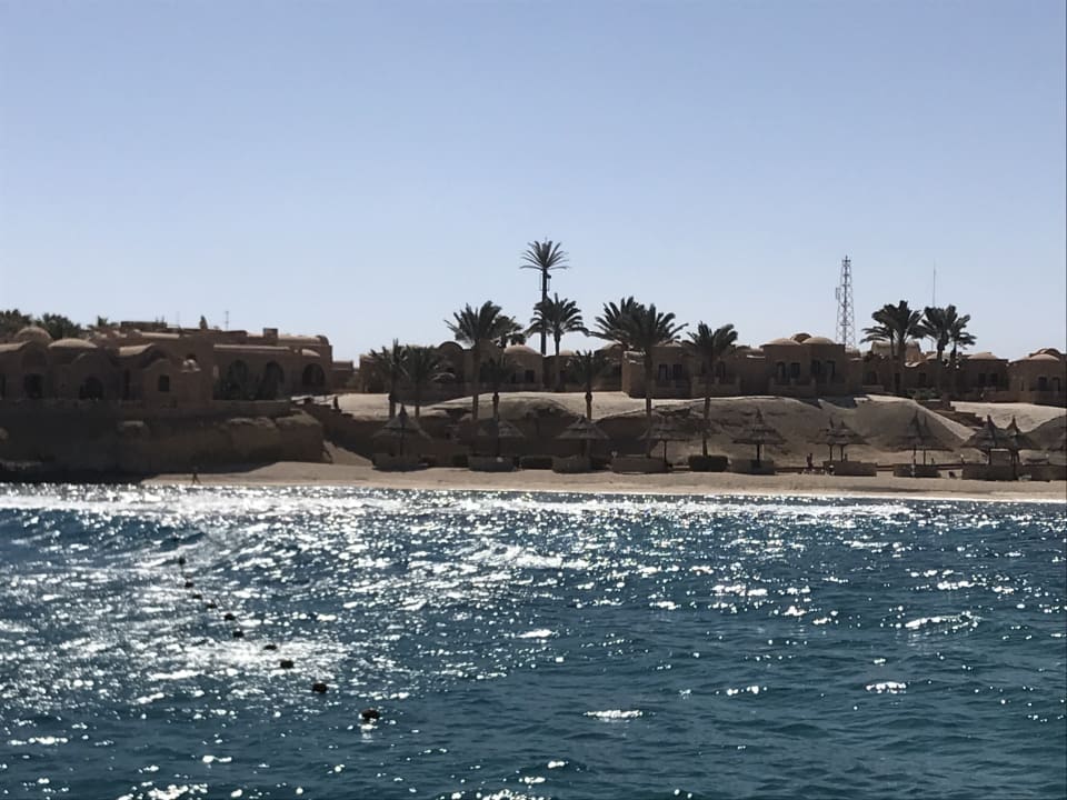 Ausblick vom Dive Center her Mövenpick Resort El Quseir
