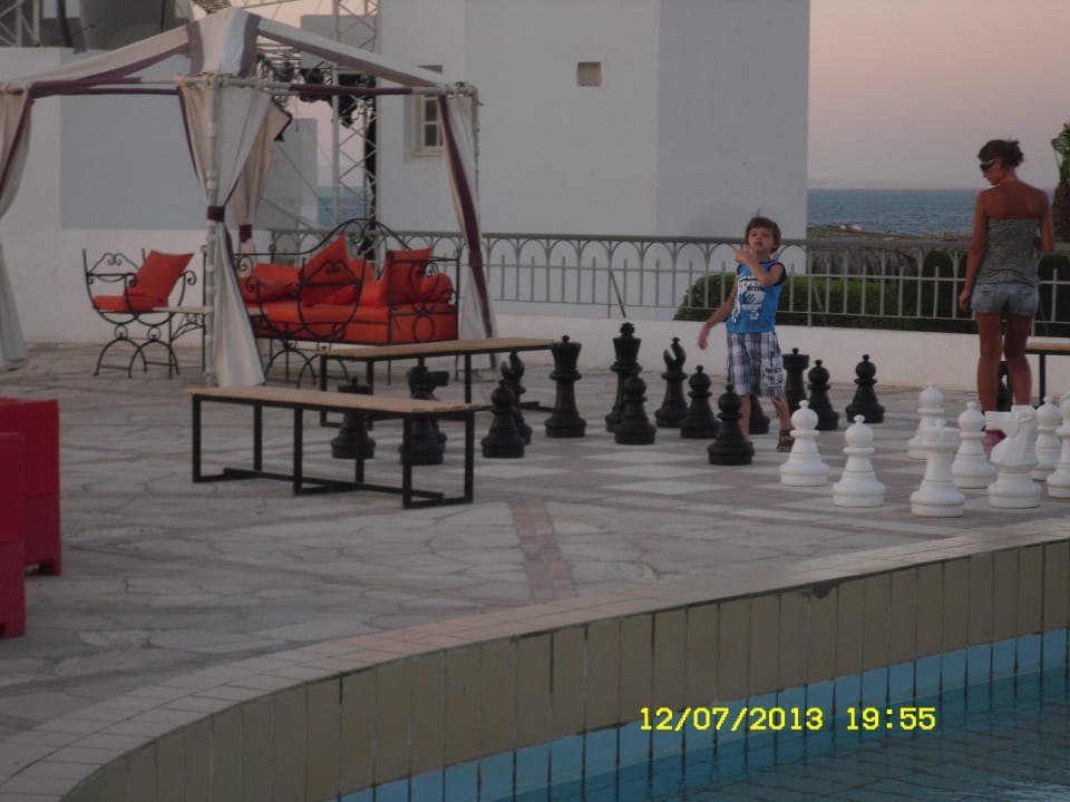Grosses Schachspiel Hotel Mercure Hurghada