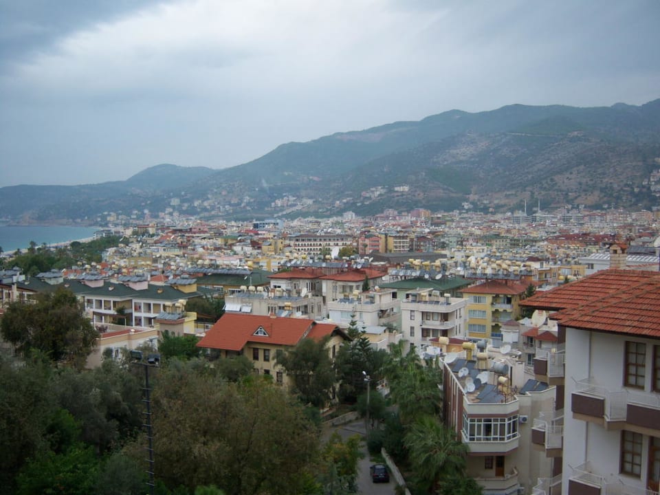 Blick auf Aska Beste  Hotel Aslan City Kleopatra