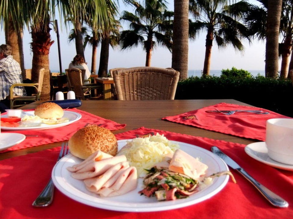 Meine Auswahl vom Frühstücksbuffet Fame Residence Kemer & Spa