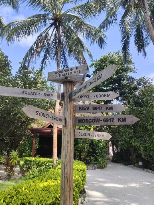 Gartenanlage ROBINSON MALDIVES
