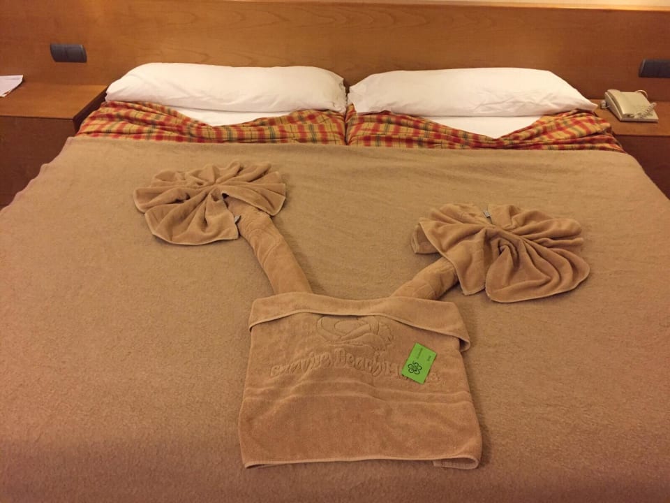 Kreative Gestaltung der Handtücher SBH Club Paraiso Playa