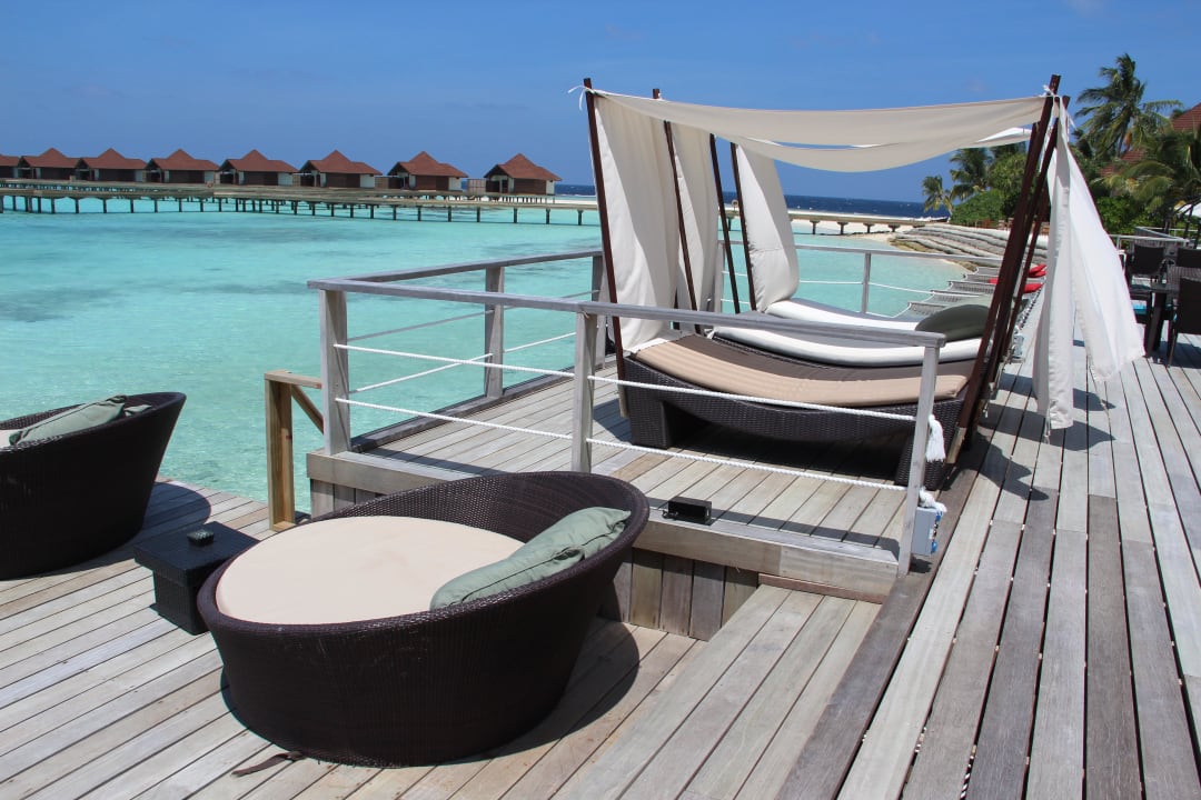 Hotelbar Außensitze/liegen ROBINSON MALDIVES
