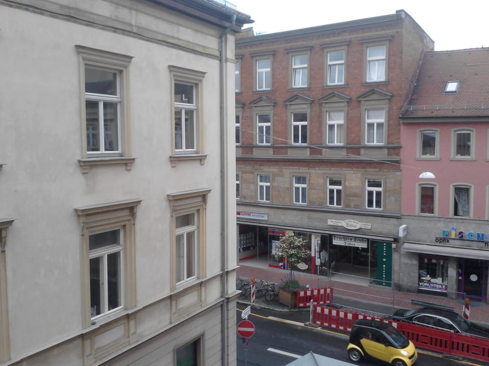 Blick zur Strasse Best Western Hotel Bamberg