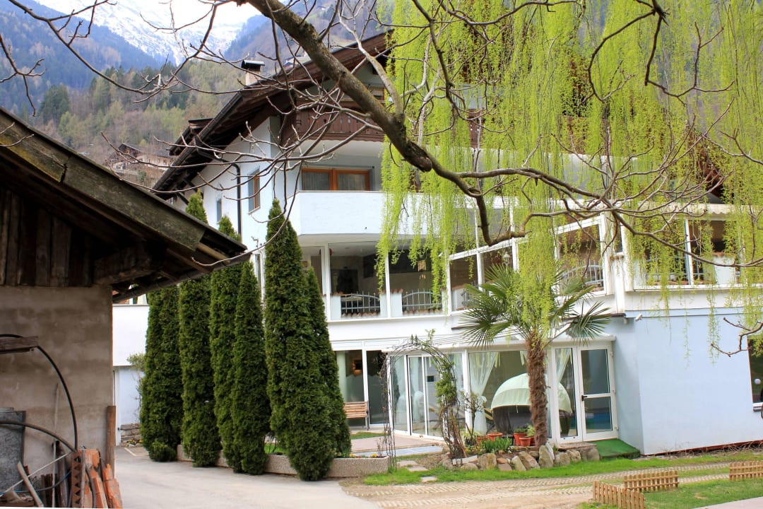 Von der Gartenseite  Alpenhof Lodge Passeiertal