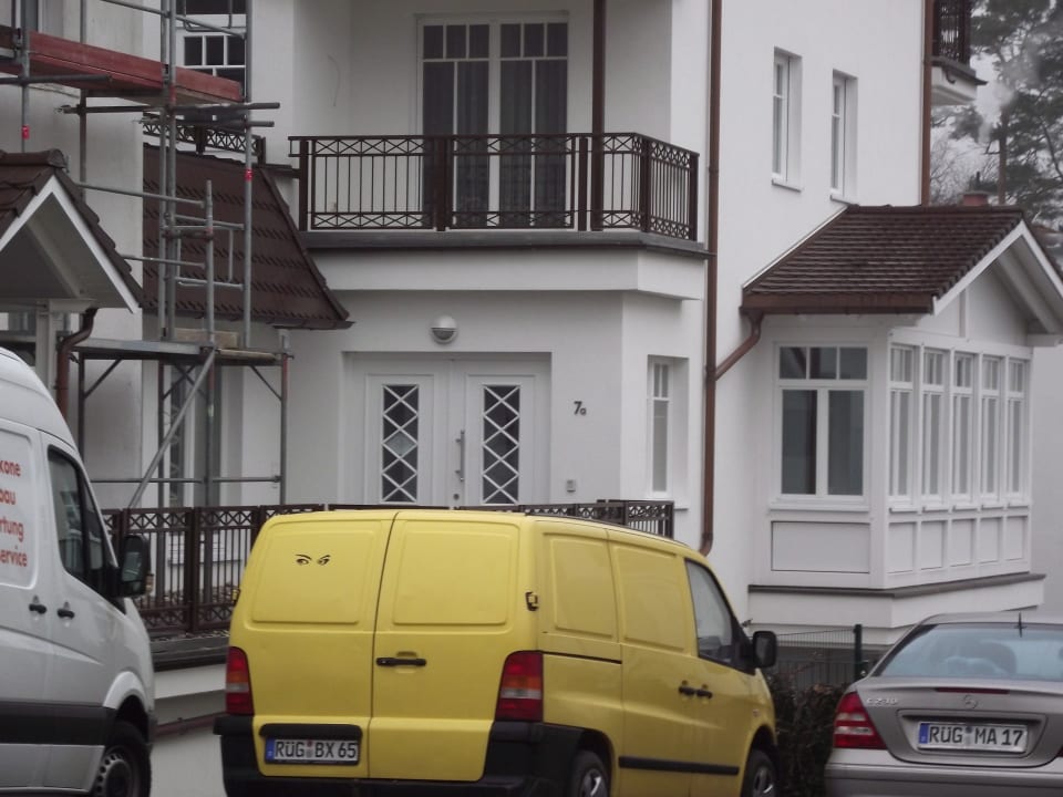 Eingang zum Wellnessbereich Hotel Binz Feriendomizil