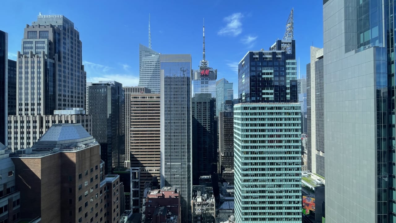 Ausblick Hotel Riu Plaza Manhattan Times Square