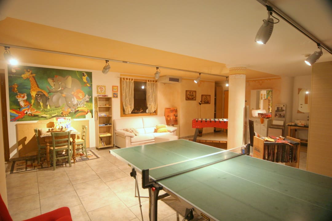Sala giochi Villa la Dama del Lago