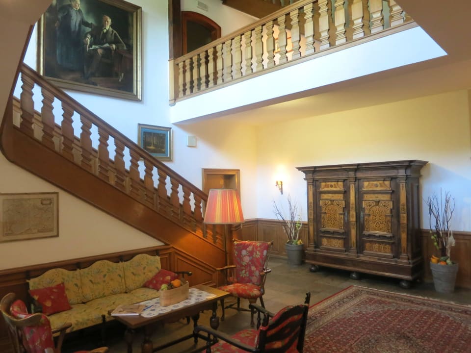 Treppenaufgang Berghotel Hoher Knochen