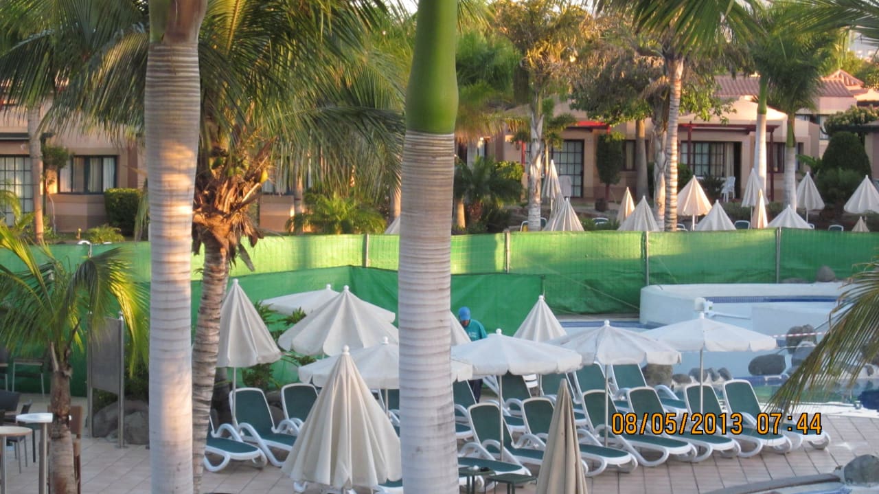 Aussenanlage allsun Hotel Esplendido