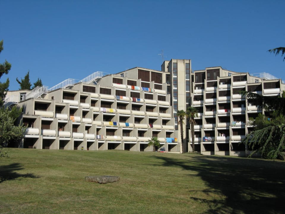 Hotelseite zum Meer Valamar Parentino Hotel