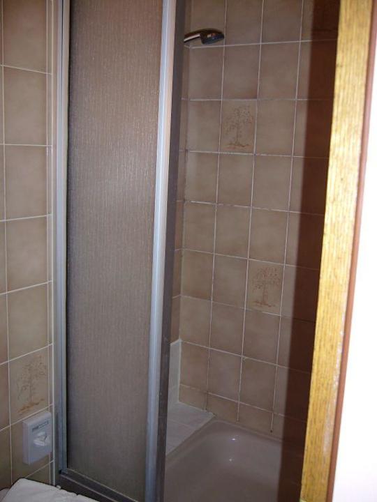 Dusche Doppelzimmer Standard Flair Hotel Vier Jahreszeiten
