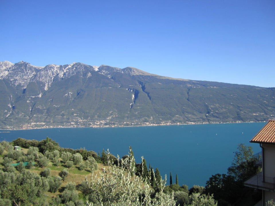 Blick vom Balkon Residence Ruculì