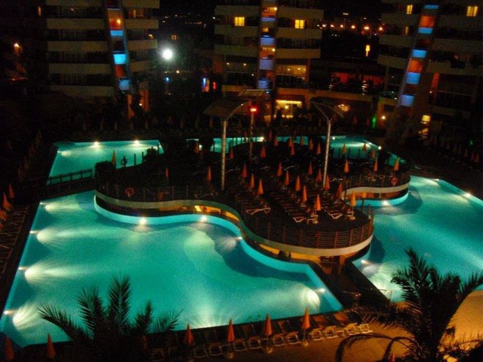 Ausblick von unserem Balkon Alaiye Resort & Spa