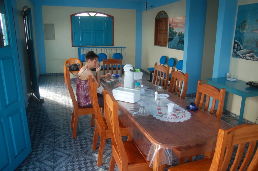 Frühstücksraum Pousada Rio Negro Guesthouse