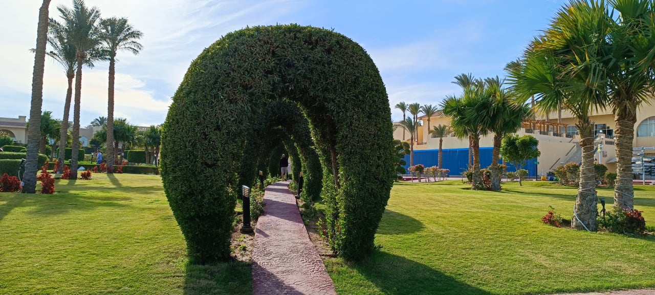 Gartenanlage Cleopatra Luxury Resort Makadi Bay
