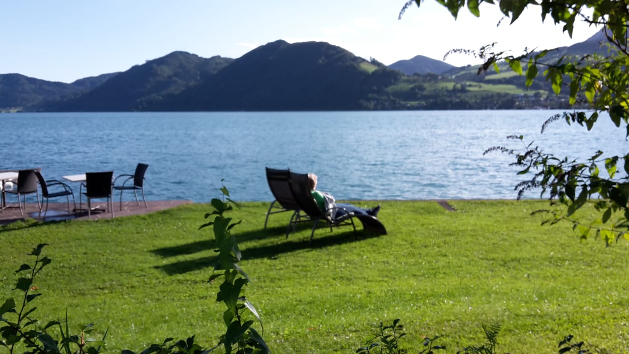 Gartenanlage Hotel Stadler am Attersee