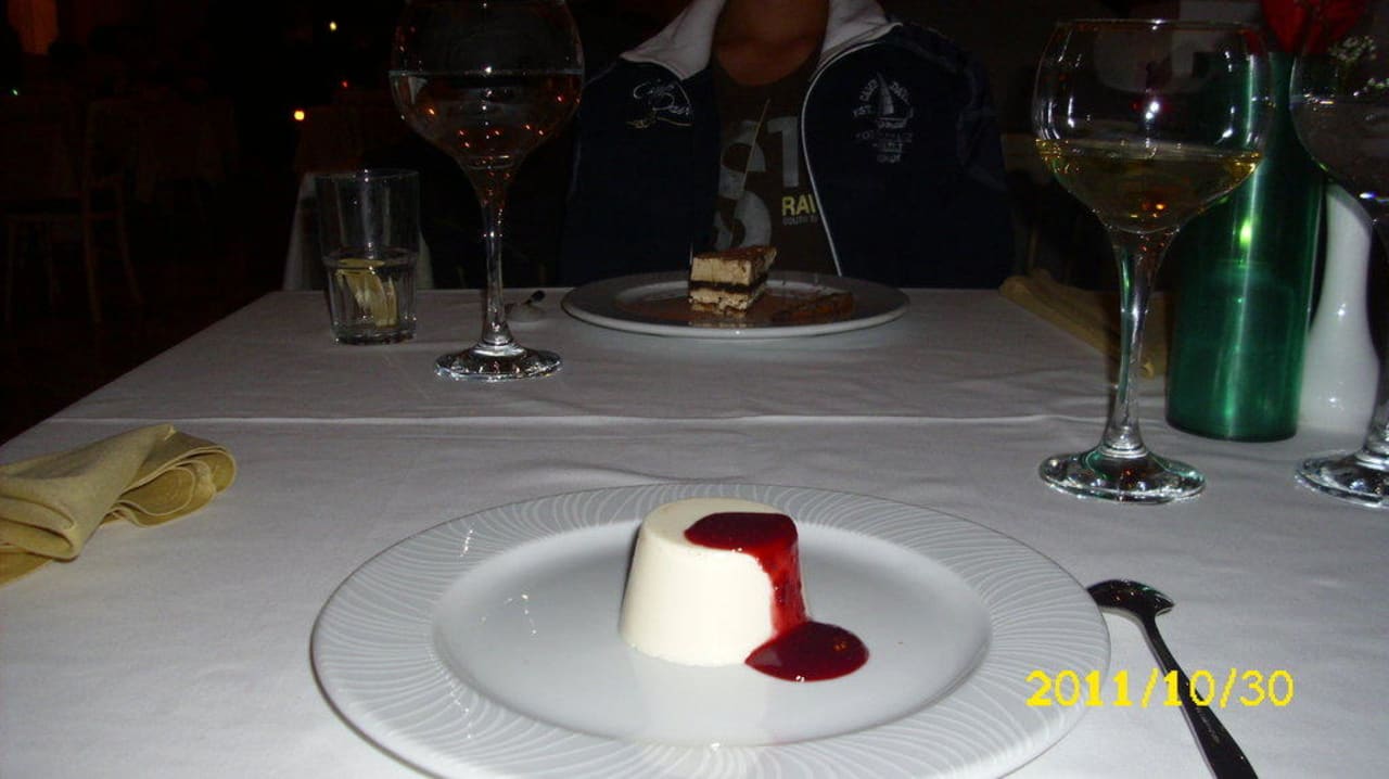 Dessert im Italienischen A la carte Restaurant Voyage Belek Golf & Spa