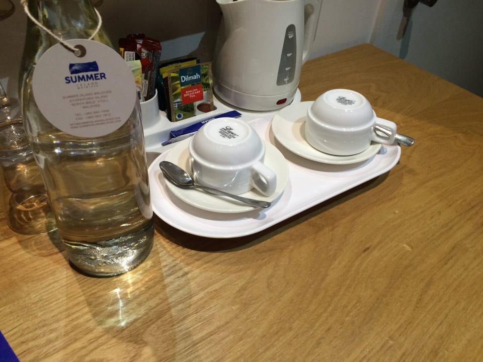 Wasser for free, Wasserkocher inkl Tee, Kaffee Summer Island Maldives