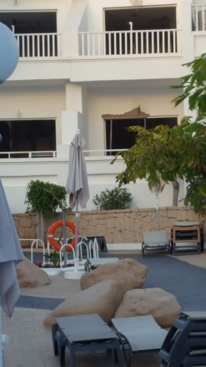 Baustelle  in der Anlage  Los Olivos Beach Resort