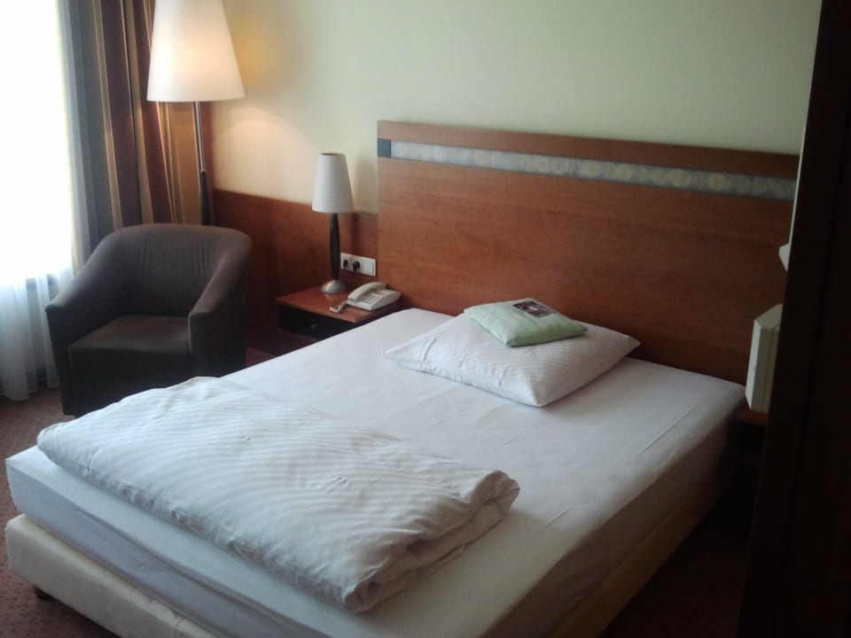 Doppelbett Hansa Apart-Hotel Regensburg
