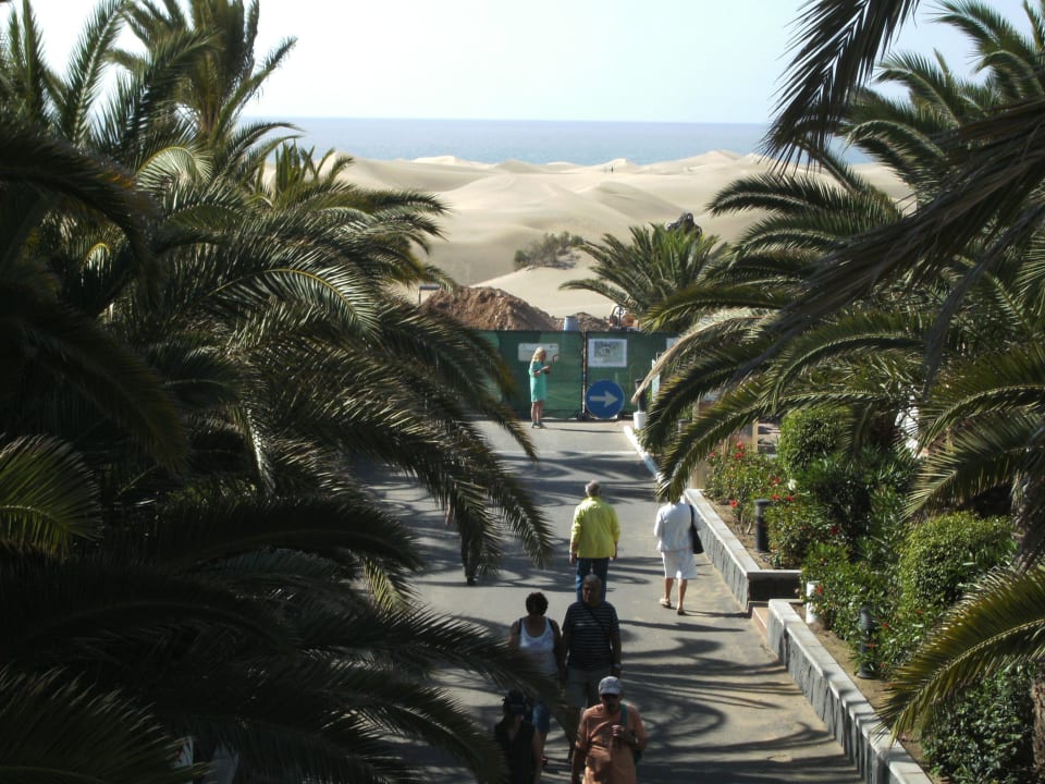 Von der "Brücke" zur Baustelle am Mirador Hotel Riu Palace Maspalomas Adults Only