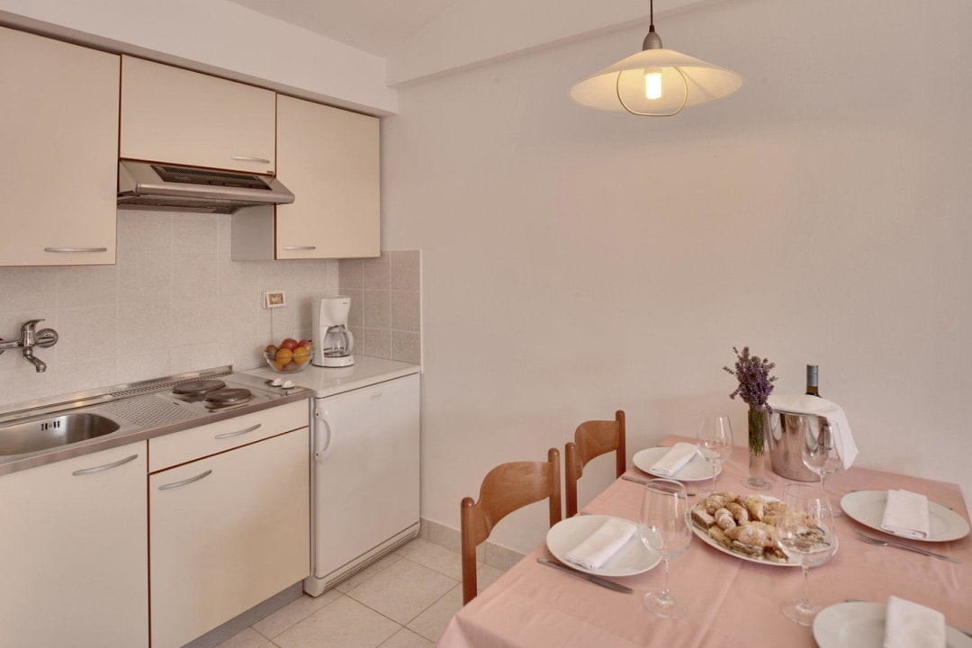 Kitchen in apartment Maistra Select Villas Rubin Resort