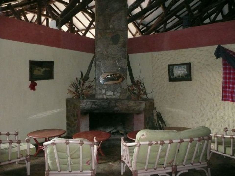 Der gemütliche Kamin Mara Leisure Camp