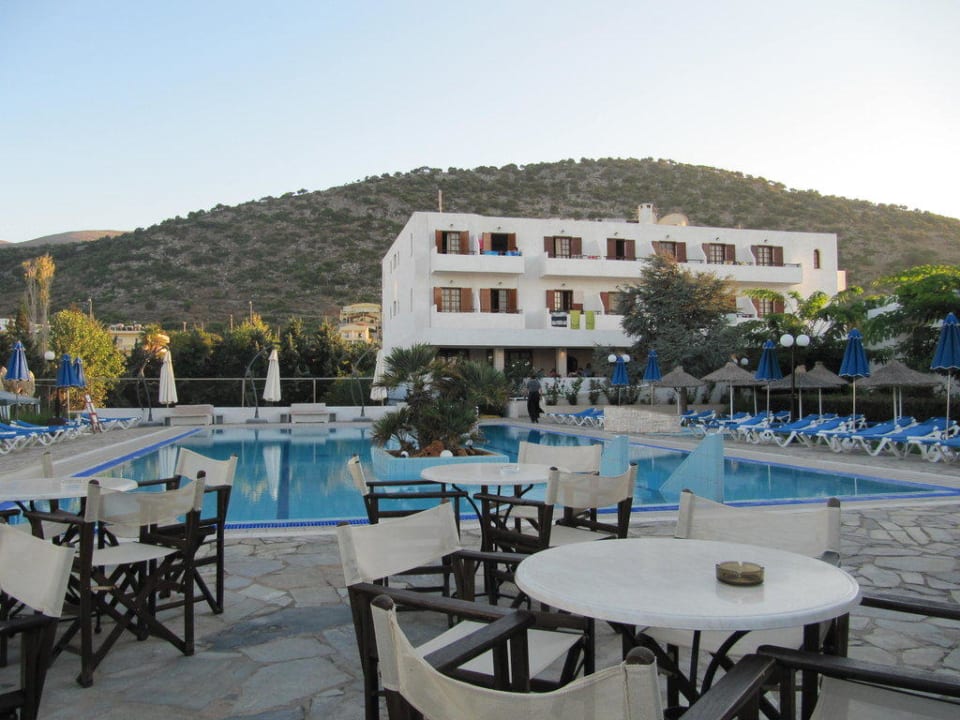 Pool am Abend Sentido Kyknos Beach Adults Only 16+
