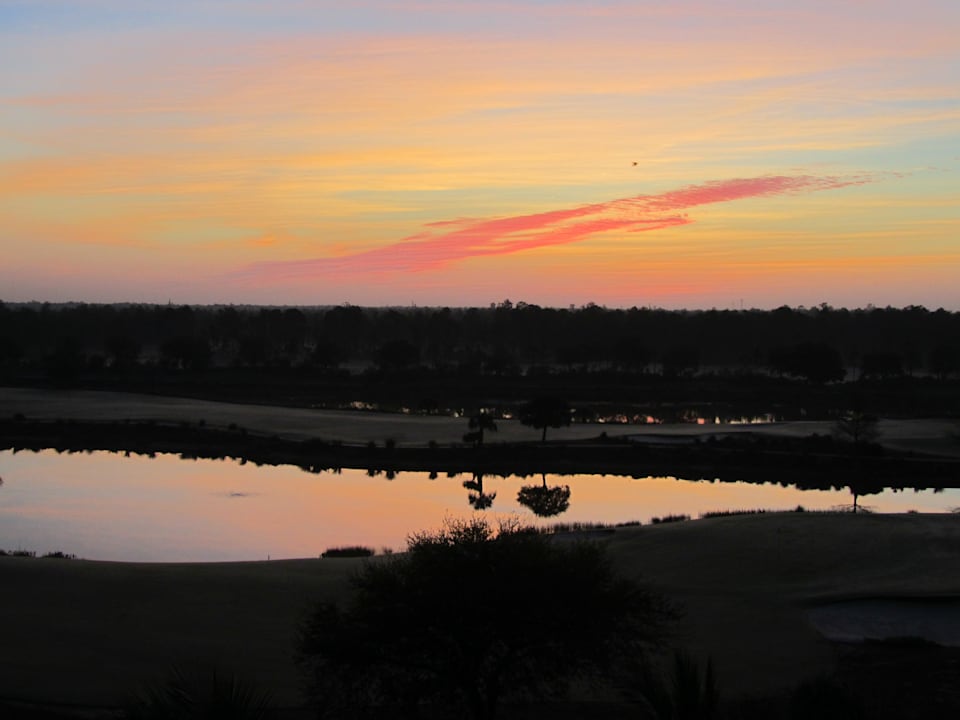 Blick auf den Golfplatz  Hotel The Ritz-Carlton Golf Resort
