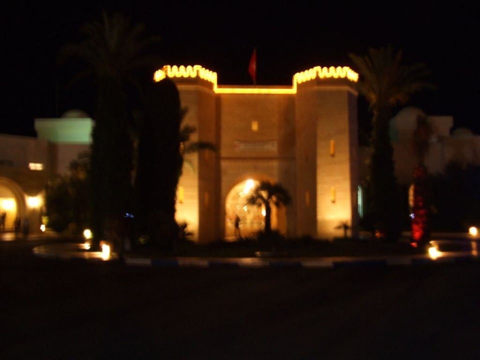 Hoteleingang Mahdia Palace Thalasso